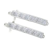 Jodriva Car Front Fog Light, for Citroen, C1 2006-2017 C3 2015 2016 2017 2018 2019 Led Daytime Running Lights Fog Lamp Dynamic Indicator Light Car Fog Light Assembly
