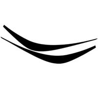 Jodriva car headlight brow trim Headlight Eye Lid Black Front Headlamp Eyelid Eyebrow Sticker Decor Trim, for Corolla 2019 2020 2021 2022