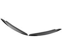 Jodriva car headlight brow trim Headlights Eyebrow, for Vw, for Golf Mk6 2008 2009 2010 2011 2012 2013 Car Headlight Cover Eyelid Eye Lid Brow Abs Plastic Glossy Black 2Pcs