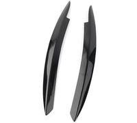Jodriva car headlight brow trim Headlights Eyebrow, for Vw, for Golf Mk6 2008 2009 2010 2011 2012 2013 Glossy Black Car Headlight Cover Eyelid Eye Lid Brow Abs 2Pcs