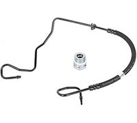 Jodriva Car High Pressure Power Steering Pipe Accessories with Nut 1764044 Fit Power Steering Hose