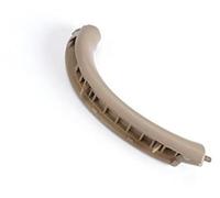 Jodriva Car Interior Parts Inner Handle Door Panel Pull Trim Cover Front Left Right Side, for, X5 E53 1999-2006 Car Door Inner Handle(Black Gray)