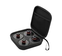Jodriva Car Jack Rubber Pad Adapter Tool Chassis W/Storage Case Suitable Lifting Safe Raise Heavy Duty, for Tesla, for Model 3, for Model S X Y Car Jack Pad(4Pcs with box)
