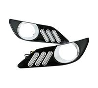 Jodriva Car LED Daytime Running Lights Fog Lights Front Bumper Turn Signal Lights, for Toyota, Camry 2006-2008 Fog Lamp Car Fog Light Assembly