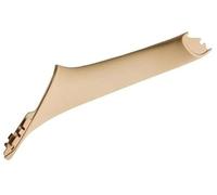 Jodriva Car Left Right Inside Interior Handle Inner Door Panel Pull Trim Cover, for BMW, 5 Series F10 F11 2011-2016 Gray Beige Black 51417225851 Car Door Handle Insert(Beige-Left)