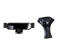 Jodriva Car Mobile Phone Holder, for Mercedes-Benz, W117 C117 C118 CLA 2022 Mounts Bracket GPS Stand Rotatable Support Accessories 3 Color car phone holder(Black13-19)