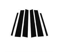 Jodriva Car Pillar Posts Door Window Trim Panel Cover BC Column Sticker Decorative, for Mercedes-Benz, for ML-Class W164 2006-2011, Auto Accessories Car Window Trim