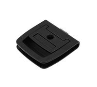 Jodriva Car Rear Luggage Trunk Lid Boot Mat Floor Carpet Switch Latch Handle, for BMW, X5 X6 E70 E71 E72 F15 F16 5GT F07 51479120284 Car Trunk Mat Handle(Model B-Black)
