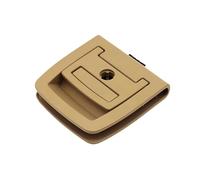 Jodriva Car Rear Luggage Trunk Lid Boot Mat Floor Carpet Switch Latch Handle, for BMW, X5 X6 E70 E71 E72 F15 F16 5GT F07 51479120284 Car Trunk Mat Handle(Model B-Beige)