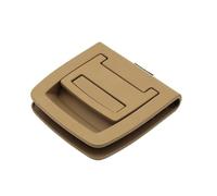 Jodriva Car Rear Luggage Trunk Lid Boot Mat Floor Carpet Switch Latch Handle, for BMW, X5 X6 E70 E71 E72 F15 F16 5GT F07 51479120284 Car Trunk Mat Handle(Model A-Beige)