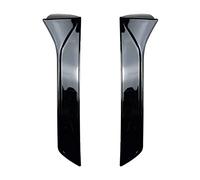 Jodriva Car Rear Roof Wing Side Edge Tail Flap Rear Trunk Spoiler Lip Window Trim Lip Spoiler, for Seat, for Leon 5F FR Mk3 MK3.5 2013~2021 Rear Window Spoiler(Black)