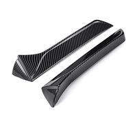 Jodriva Car Rear Side Spoiler Wing Rear Trunk Window Spoiler Lip Glossy Black/Carbon Fiber Look, for Seat, for LEON 5F FR Mk3 MK3.5 2013-2021 Rear Window Spoiler(Carbon Fiber Look)