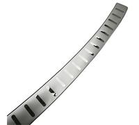 Jodriva Car Rear Trunk Bumper Protector Sill Tread Plate Scuff Plate Door Sill Trim Stickers, for VW, for Tiguan, 2017 2018-2022 Rear Bumper Protector