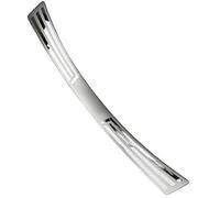 Jodriva Car Rear Trunk Bumper Rear Door Bumper Protector Sill Plate Rear Styling, for Toyota, for RAV4, Xa40 2016 2017 2018 Rear Bumper Protector(Silver)