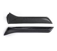 Jodriva Car Rear Window Side Spoiler Wing Canard Rear Trunk Spoiler Lip Side Edge Tail Flap, for Seat, for Leon 5F FR 2013-2021 Rear Window Spoiler(Carbon Fiber Look)