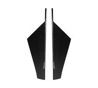 Jodriva Car Rear Window Spoiler Side Wing Trim Cover Decoration Carbon Fiber/Gloss Black, for Golf 8 2020-2021 Rear Window Spoiler(Carbon Fiber Color)