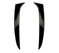 Jodriva Car Rear Window Spoiler Side Wing Trim Cover, for Sportage R 2011 2012 2013 2014 2015 Glossy Black ABS Rear Window Spoiler