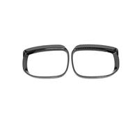 Jodriva Car Rearview Mirror Block Rain Eyebrow Cover Trim Styling ABS Carbon Fibre Accessories 2pcs, for Mazda, for CX-5 Cx5 2017-2020 Car Side Mirror Rain Visor