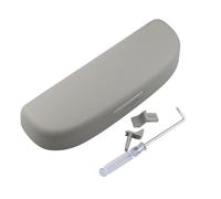Jodriva Car Sunglasses Holder Box Auto Glasses Case Protector, for Skoda, for Karoq, for KODIAQ, 2018 2019 2020 Accessories Car Sunglasses Holder(Grey)