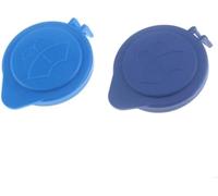 Jodriva car washer bottle cap Windshield Washer Fluid Cap, for Focus 2011 2012 2013 2014 2015 Plastic Auto Windscreen Wiper Reservoir, for Tank Bottle Lid Cover 1708196(BLACK Dark Blue)