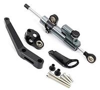 Jodriva CBR 929 RR 2000 2001, CNC Motorcycle Steering Stabilize Damper Mounting Bracket Kit, CBR929RR Motorcycle Ride Control Unit(BLACK 11)