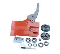 Jodriva Chain Brake Clutch Drum Cover Oil Pump, for Husqvarna, 50 51 55,for Rancher,Chainsaw 0.325" 7T 3/8" Rim Sprocket Bearing Seal Chainsaw Crankshaft Bearing Kit