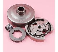 Jodriva Clutch Drum,for Partner, 350 351 Chainsaw Spare Tool 3/8 Pitch 7 Teeth Inner Hole 19mm Sprocket Rim Needle Bearing Kit Lawn Mower Clutch Replacement Kit