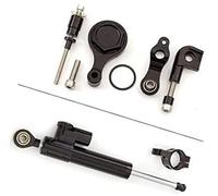 Jodriva CNC Aluminum Motorcycle Stabilizer Mount Kit Bracket Support, YZF R6 YZFR6 2006-2015/2007/2008 Vibration Damper(BLACK White)