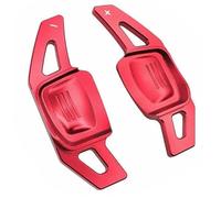 Jodriva CNC Auto Steering Wheel Shift Paddle Shifter Extension, for VW, for Gold 7 .5 MK7 ., for Tiguan, for Passat, B8, for ARTEON, for Atlas Car Accessories Car Paddle Shift Extension Upgrade(Red)