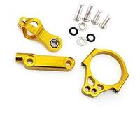 Jodriva CNC Motorcycle Stabilizer, 650 2015-2020, Dampers Mounting Mount Bracket Support Kit Vibration Damper(BLACK 3)