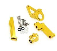 Jodriva CNC Motorcycle Stabilizer Mounting Bracket Support Kit, GSX1300R, for HAYABUSA, GSXR1300 1998-2016/1999/2000 Motorcycle Ride Control Unit(BLACK 4)