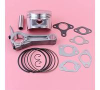 Jodriva Connecting Rod 88mm Piston Muffler Intake Carburetor Gasket Kit GX390 13HP GX 390 Engine Part 13101ZF6W00 Chainsaw Muffler Kit