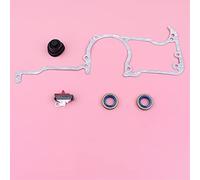 Jodriva Crankcase Gasket Bellow, for Husqvarna 61 268 272, Crank Oil Seal On Off Stop Switch Chainsaw Replacement Spare Part Chainsaw Crankshaft Bearing Kit