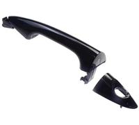 Jodriva Door Pull Handle Garnish Car Exterior Door Handle, for Hyundai, for Accent 2012-2017 826611R050 826621R060 Black Auto Outside Front Rear Left Right Outer(Black Front Left)