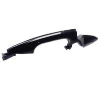 Jodriva Door Pull Handle Garnish Car Exterior Door Handle, for Hyundai, for Accent 2012-2017 826611R050 826621R060 Black Auto Outside Front Rear Left Right Outer(Black Rear Left)