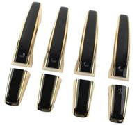 Jodriva Door Pull Handle Garnish Car Exterior Door Handle, for Land for Rover Discovery Sport, for Range, for L405 Evoque, for Jaguar, for F-PACE Xf Xe 8Pcs