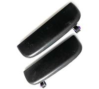 Jodriva Door Pull Handle Garnish Car Side Door Handle, for Alto 1 Pair Front Rear Outer Exterior Open Outside Knob Left Right Black(Black Left and Right)