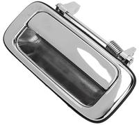 Jodriva Door Pull Handle Garnish Exterior Car Door Handle Replacement, for Land, for Cruiser 19911997 Abs Electroplated High Toughness Rustresistant Directly Replace Factory(Black RR)