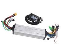 Jodriva Dual Drive Motor Brushless Controller ABS LCD Display Rainproof, for Electric Bikes Brushless Controller Kit Electric Scooter Controller