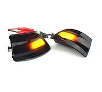 Jodriva Dynamic Turn Signal Light Car Rear View Mirror Indicator Blinker, for Ford, for Focus 2 MK2 2004-2008 C-MAX Car Indicator Light