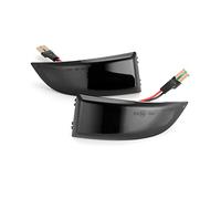 Jodriva Dynamic Turn Signals Side Mirror Light Sequential Blinker Indicator Lights, for Renault, Megane MK3 Scenic Fluence Safrane Car Indicator Light