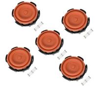 Jodriva Engine Valve Cover, for Volvo, C30 V50 V70 S80, 1/5/10Pcs 31259241/11127804877/0248L1 Valve Cover(Black 5 Pcs)