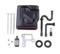 Jodriva Exhaust Muffler,for, MS390 MS310 MS290 039 029 Fuel Oil Filter Line Seal Bracket Bolt Gasket Chainsaw Chainsaw Crankshaft Bearing Kit