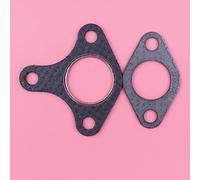 Jodriva Exhaust Muffler Pipe Gasket Set GX390 GX340 GX270 GX240 13HP 11HP 9HP 8HP Engine Part Chainsaw Muffler Kit