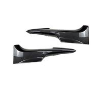 Jodriva Exterior Front Bumper Splitter Side Spoiler Canards Diffuser, for, 3 Series E92 E93 M3 LCI M-Tech 2010-2013 Car Accessories Front Spoilers Front Spoiler(BLACK Carbon Fiber Look)