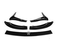 Jodriva F80 Car Front Bumper Spoiler Lip Diffuser Body Kit Side Splitter Aprons Guard Protector, for, F80 M3 F83 F82 M4 2015-2020 Front Spoilers Front Spoiler(BLACK Glossy Black)