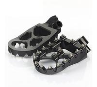 Jodriva Foot Pegs Rests Pedals Footpegs YZ 125 250 1999-2017 YZ 250 450 F 2001-2019 YZ250X YZ450FX 2016-2019 YZ250FX WR 250 450 F R X Motorcycle Foot Peg(Black)