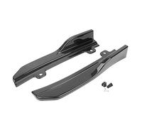 Jodriva For Accord, 2018 Car Rear Bumper Air Spoiler Wing Side Cover Protector Guard Decoration Carbon Fiber Color ABS Rear Window Spoiler