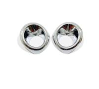 Jodriva For Civic, 10th 2016 2017 2018 2019 2020 Car Accessories Headlights Frame Decoration, Front Fog Light Bumper Lamp Cover Trim Car Fog Light Cover Trim(Year For 2020-2021)