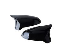 Jodriva for, F80 M3 F82 M4 2015-2018 Side Mirror Cover Rearview Wing Cap Left-hand Drive Car Accessories Replacement Car Mirror Cover(Mirror Cover 1)